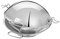 Artame Cataplana 36 cm für alle Herdarten, auch Induktionsherde, Edelstahl, Silber