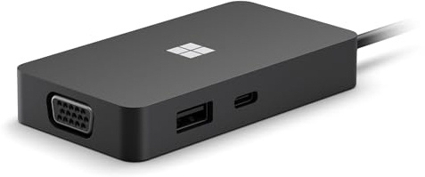 Microsoft SWV-00003- USB-C Travel HUB, Black