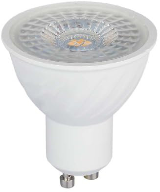 V-TAC Lampadine LED GU10-6W (Equivalenti a 60W) - 445 Lumen - Alta Luminosità - Faretto Led GU10 per Massima Efficienza e Risparmio Energetico - Luce Naturale 4000K