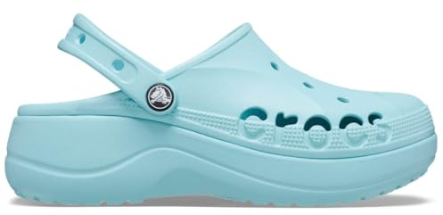Crocs Zuecos de Plataforma Baya para Mujer, Agua Pura., 38/39 EU