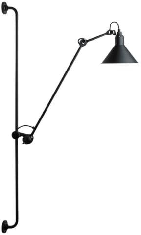 AOOCHU 360° Swing Long Arm Wall Sconce Lamp Bedroom Bedside Lighting Fixture Adjustable Build to Last Easy Install Maintenance Hotels Terraces Aisles Garages Porches Gardens Backyards Exterior Walls