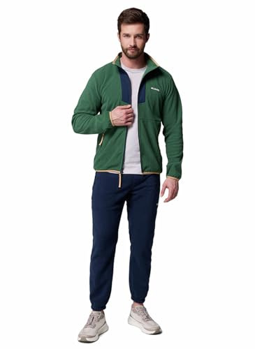 Columbia Sequoia Grove - Chaqueta de forro polar con cremallera completa para hombre (paquete de 1)