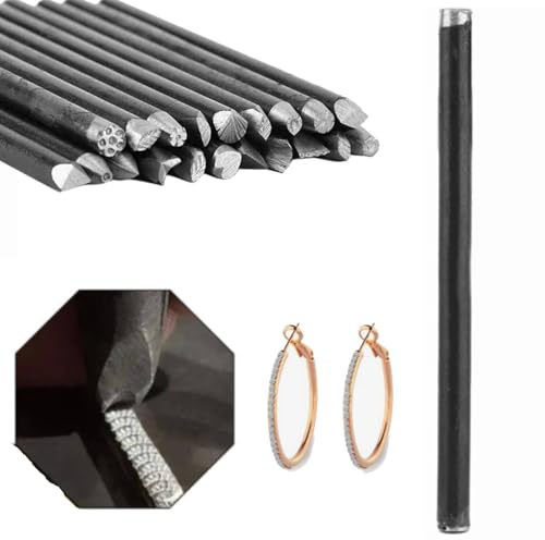 Tissting 20 Pcs Ciseau à Enclume pour Bijoux, Outils De Burin À Enclume Traitement Des Outils De Sculpture pour La Création De Patrons Et La Sculpture Dans Le Traitement De Bijoux
