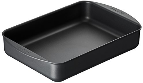 Scanpan Classic Brat- und Auflaufform 34x22 cm | 3 Liter Bräter | Stratanium Antihaftbeschichtung | Für Backofen & alle Kochfelder außer Induktion | Dänische Qualität