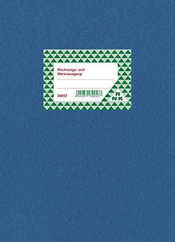 RNK 30053 – Faktura och varuutgång – bok, 80 sidor, DIN A4, 1 st