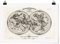 Poster - Weltkarte - Französische Karte Hemissphären von 1848 - Matt 80 x 120cm