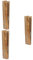 Zerodeko 3 STK Handtuchhaken Rustikale Wäscheklammern Handtuchhalter Für Loungesessel Bilder Holzklammern Kleiderklammern Aus Holz Wandhaken Aus Holz Groß Nussbaum Kleidung Trocknen