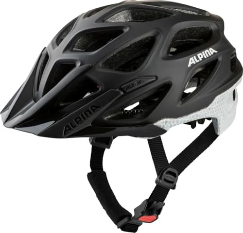 ALPINA Mythos Reflective MTB-Fahrradhelm, Black matt, 57-62 cm