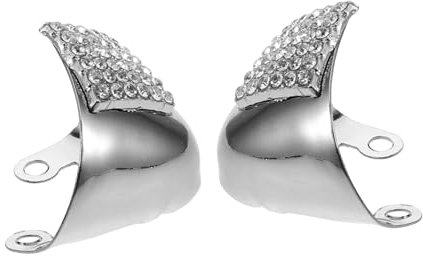 BESPORTBLE High Heels Heel Metal Caps for Pointed Shoes Replacement Caps Kick Design