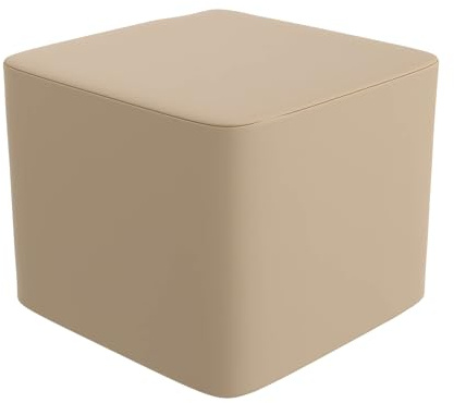 Children's Factory Versatile 3-in-1 FlexCube, Mix-and-Match Kids Chairs, Sofas, Corner Ottomans and Cubes, Foam-Filled and Water-Resistant, Flexible Seating for Classroom Elementary, Sand Ottoman
