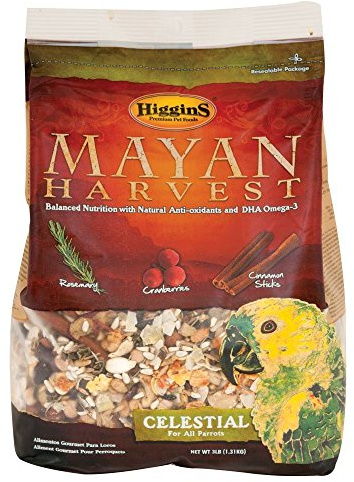 Higgins 466213 Mayan Harvest Celestial For All Parrots - 3 Pound