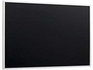 Bi-Office New Basic Ardoise avec Cadre Blanc 585 x 385 mm