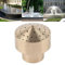 1/4 Zoll / 1/2 Zoll / 3/4 Zoll Brunnen, Feuerwerk, Messing, Richtung, Multi-Teich, Wasserbrunnen, Düse, Außenbereich, Garten, quadratisch, Brunnen, Dekoration, Zubehör (1/2 Zoll), Standard, 1/2