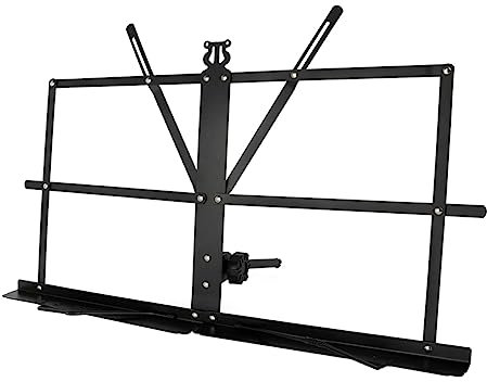 Parliky Notenständer Faltbar Für Tisch Tragbar Aus Hochwertigem Material Vielseitig Einsetzbar Für Musik Und Lesebücher