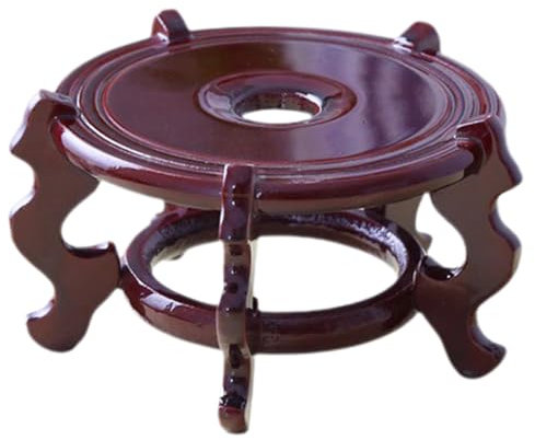 SEWOART Supporto Legno per Vasi Piante Bonsai Succulente Espositore Base Fiori Mensola Scaffale Alzata Rialzo Vaso