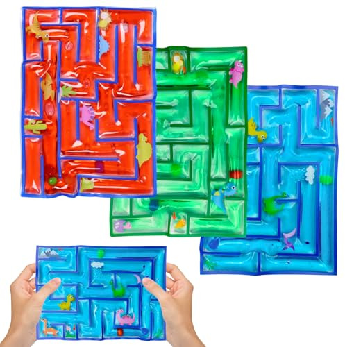 Sensorik Labyrintleksaker, gellabyrinter, anti-stressleksaker, klämleksaker, gelfyllda sensoriska lekleksaker, fidgetleksaker för autism