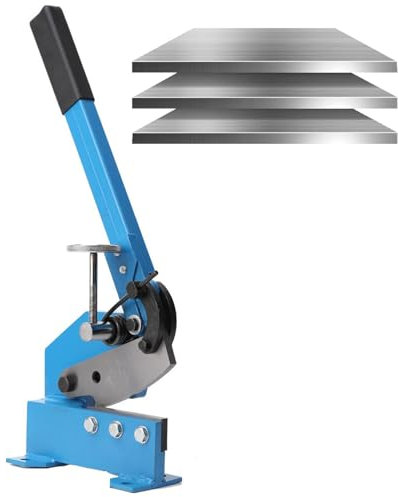 FAcoLL Manual Metal Shear Cutter, High Precision Manual Hand Plate Shear, Engineering Forming Repair Tool, for Cutting Steel Plates Flats and Rounds 150cm/6''