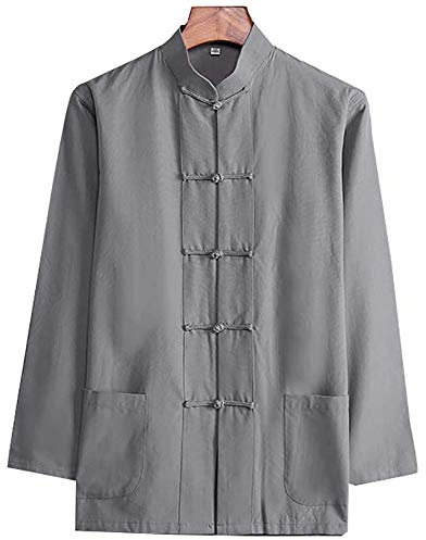 TONZN Tai Chi-Kleidung, Bedruckt, für Jungen, Mädchen und Frauen, Kleidung, traditionelle chinesische Kampfkunst, Wing Chun, Boxen, Karate, Leinen, Taekwondo-Kleidung, Geschenk (B XL) (cm)