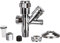 GROHE Original WAS® Kombi-Eckventil (Wandmontage, eigensicher gegen Rückfließen, Rückflussverhinderer, langlebig), chrom, 41073000