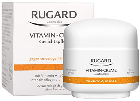 Rugard - Crema per la cura del viso con vitamine, 50 ml