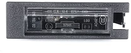 Piloto matrícula posterior