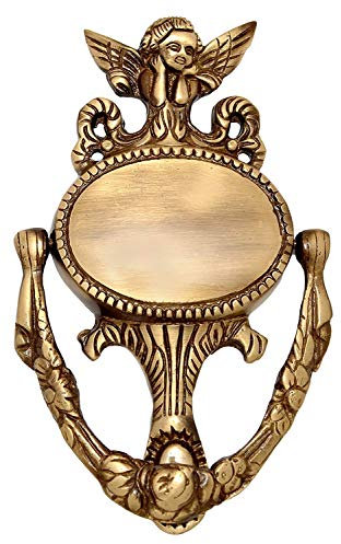 eSplanade - Heurtoir de Porte Ange Gardien 100% Laiton (doré, Taille Standard)…