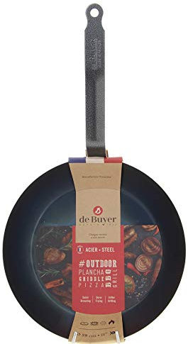 DE BUYER - Frying pan Blue #Outdoor Ø24 - - 5400.24