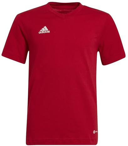 adidas Unisex Kids Entrada 22 Tee, Team Power Red 2, 7-8 Years