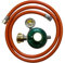 Tevex Schlauch 2,0m/50mbar Regler mit Manometer
