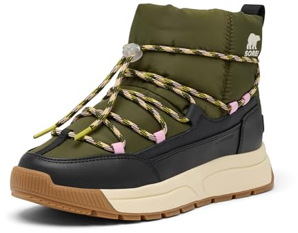 Sorel Bottes à enfiler en WP Whitney III, conception imperméable, chaleur isolée, amorti moelleux, adhérence fiable, laçage distinctif - Femmes