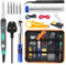 Soldering Iron Kit 80W Adjustable Temperature 200-450°C, 15-in-1 Electric Soldering Tool, 5 Soldering Tips, Wire Stripper, Stand, Tweezers, Solder Sucker, Tin Wires, Tool Box