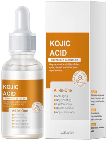 SéRum éClaircissant Pour Les Taches Brunes,Turmeric Corrector Serum,Huile Pour Le Visage Au Curcuma,Sérum Correcteur Taches Curcuma,Sérum éclaircissant pour Taches Brunes 1PC