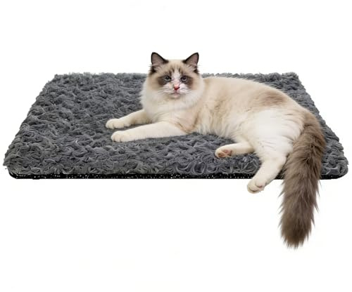 Generisch Self-Warming Dog Mat, Soft Sleeping Bed for Pets, Self-Warming Lying Place for Cats - for Small and Medium Puppies, Kittens, Sofa Corners, Transport Boxes, Car, Cage and Nest