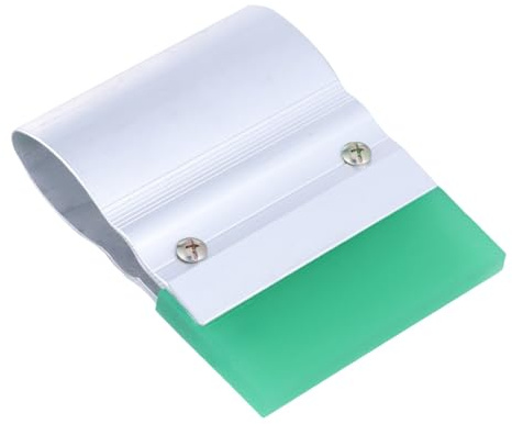 HAPINARY Raschietto in Gomma per Serigrafia Manico Ergonomico, Resistente al Calore e Pressione, per Applicazioni Tessili e Piastre Colore Casuale