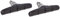 Shimano M-System V-Bremsklötze, schwarz