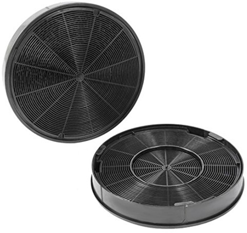 SPARES2GO Type EFF62 Charcoal Carbon Filters For Electrolux Cooker Hood Vent (200 x 30 mm, Pack of 2)