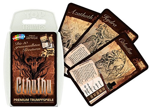 Unbekannt Cthulhu - Top Trumps - Kartenspiel Quartett mit 30 Spielkarten
