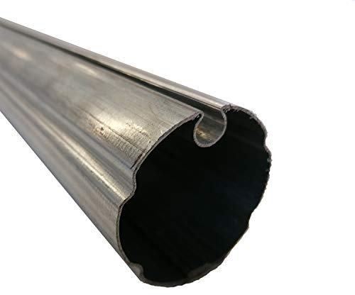 TENDAGGIMANIA Rullo Avvolgitore Universale In Ferro Zincato Diametro 60 mm- Lunghezza 4 Metri- Compatibile Con Tenda Da Sole A Caduta, Tende Per Esterno A Bracci Estensibili e Bracci Estensibili