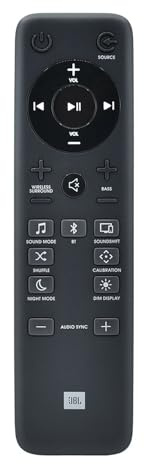 Telecomando JBL Bar 5.1 BASS Bar Echo Wall Speaker Universale 2.1/3.1BASS SOUNDBAR Wireless Home Theater Echo Wall