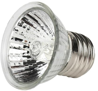 Duroecsain Schildkrötenlampe, Reptilienlampe mit Vollspektrum – Uvb + uva3.0 Reptilien, Basking Wärme, UV-Lampe, Solarlampe für , Barbu