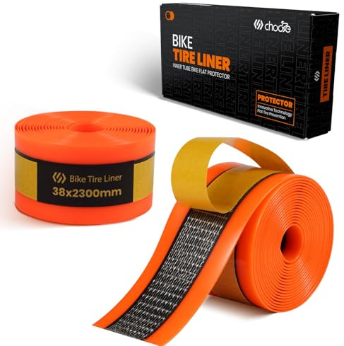 Chooee Nastro Protezione Antiforatura per Bici, Inserto Protezione Antiforatura per Pneumatici da Bici (Larghezza 38mm), Rivestimento per Pneumatici MTB/Bici da Corsa, Protezione per Camera d'aria