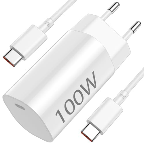 100W Hyper Snabb Lader USBC-laddare för Redmi Note 15 Pro POCO X8 Pro | Typ C Snabbladdare Laddare-Turbo-adapter med 6A USB C-kabel 1M för Xiaomi 17T 15T 14T POCO F8 X7 F7 Pro F8 Ultra