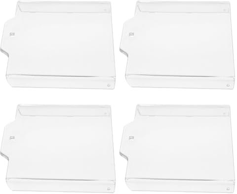 INOOMP Protezione Interruttore di Emergenza Trasparente 4 Pezzi in Materiale Resistente per Sicurezza Antincendio Copertura Pulsante Antinfortunistica per Uso Commerciale e Residenziale