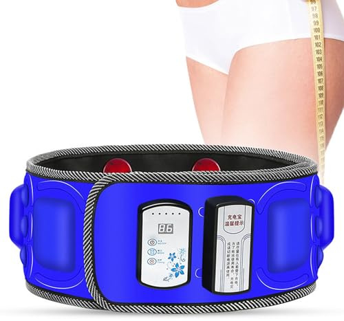 Machine électrique sans fil pour brûler les graisses, ceinture de massage amincissante pour ventre, abdomen, hanche, perte de poids, améliore la circulation sanguine