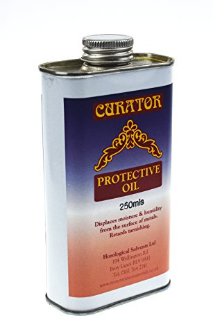 Horological Curator Antiquing Protective Oil for Patination treatment (Jade Oil) 250ml