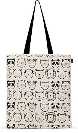 Eco Right Grande canvas bolsa tela para la compra, bolsos mujer bandolera, bolsa de viaje, Playa, Viajes Uso bolsos mujer, bolsa regalo para alumnos