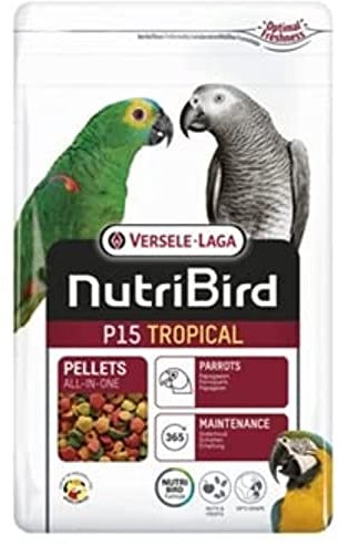 Versele-laga Comida para pájaros Versele laga NUTRIBIRD P15 Tropical - AL NUTRIBIRD P15 Tropical 1K