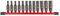 Milwaukee Schlagschrauber Set 4932480453 Shockwave für Schlagschrauber 1/4' Quadrat, 4-13mm 20-teilig