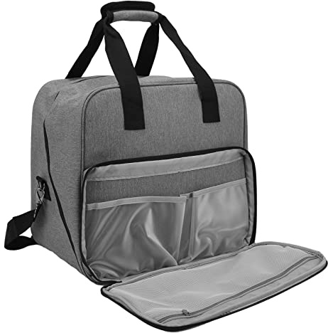 Estuche de Transporte para Máquina de Coser con Múltiples Bolsillos de Almacenamiento, Bolsa para Máquina de Coser de Gran Capacidad, Bolsa de Mano Universal para Suministros de