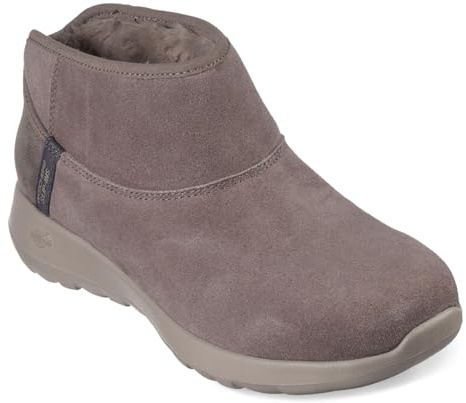 Skechers womens Hands Free Slip-ins On-the-go Joy - Ready Set, Dark Taupe, 4 UK